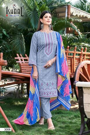 ISHAAL KAYSERIA VOL 3 LAWN KARACHI SUITS COLLECTION 2023