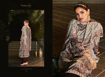 MUMTAZ ARTS KANI CASHMERES 6001-6006 PURE VELVET WINTER SUITS COLLECTION