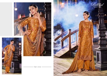 BELLIZA SAFINAAZ PURE VELVET COLLECTION SALWAR SUITS DISTRIBUTOR