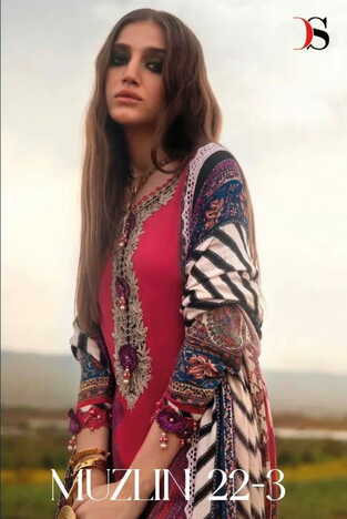 DEEPSY SUITS MUZLIN VOL 3 1921 TO 1928 SERIES PAKISTANI SUITS