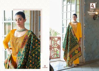 ALOK SUIT SINDOOR 3 EMBROIDERY SALWAR SUIT SUPPLIER