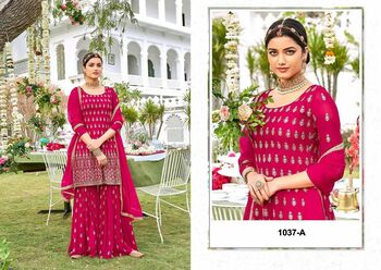 PEHNAVA FASHION MART D.NO 1037 PAKISTANI SUITS LATEST CATALOGUE 2021