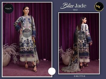 MEHBOOB TEX BLISS JADE VOL 2 COTTON PRINT PAKISTANI SUITS NEW COLLECTION