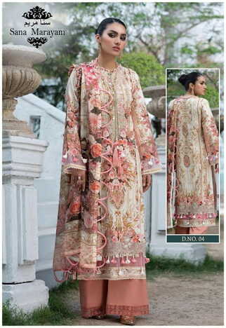 SANA MARYAM GULAAL CLASSY  LUXURY  COTTON COLLECTION 2022