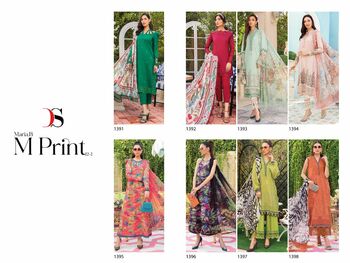 DEEPSY MARIA B M PRINT VOL 22 2 PAKISTANI SUITS ST SURAT