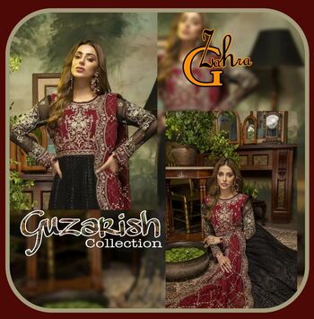 G ZAHRA GUZARISH PAKISTANI BRIDAL SUITS COLLECTION 2021