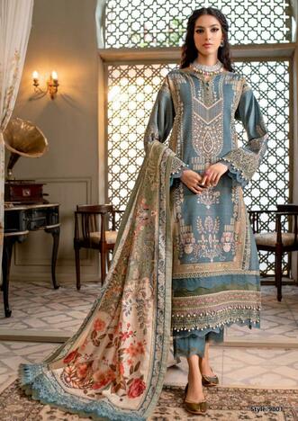 MISHRI CREATION MALIKA VOL 9 COTTON PRINTED KARACHI SUITS BEST PRICE