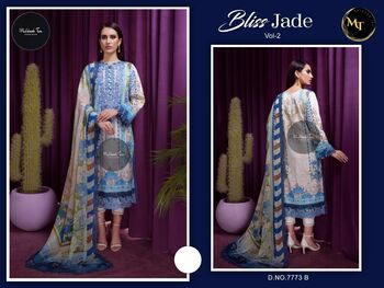 MEHBOOB TEX BLISS JADE VOL 2 COTTON PRINT PAKISTANI SUITS NEW COLLECTION