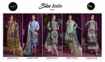 MEHBOOB TEX BLISS JADE VOL 2 COTTON PRINT PAKISTANI SUITS NEW COLLECTION