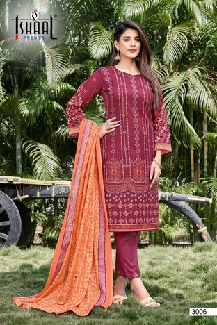 ISHAAL KAYSERIA VOL 3 LAWN KARACHI SUITS COLLECTION 2023