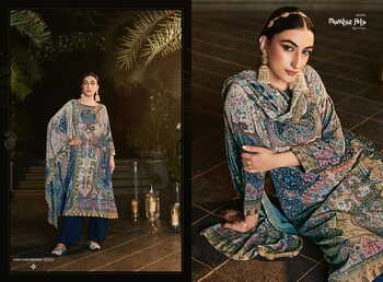 MUMTAZ ARTS KANI CASHMERES 6001-6006 PURE VELVET WINTER SUITS COLLECTION