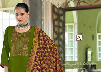 ALOK SUIT SINDOOR 3 EMBROIDERY SALWAR SUIT SUPPLIER