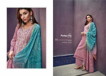 MUMTAZ ARTS VAATIKA LAWN CAMBRIC COTTON DIGITAL PRINT SUITS NEW CATALOGUE