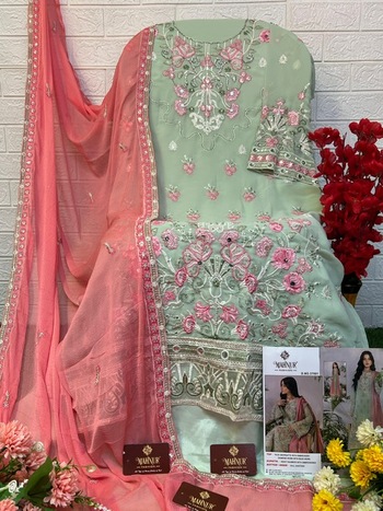 MAHNUR FASHION MAHNUR VOL 37 SALWAR KAMEEZ WHOLESALER IN SURAT