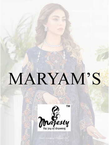 MAJESTY MARYAMS GEORGETTE PAKISTANI SUITS