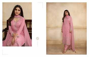 VINAY KASEESH PEARL ORGANZA PRINT EMBROIDERY SUITS SUPPLIER SURAT