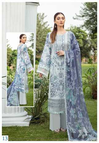 SANA SAFINAZ LUXURY LAWN COLLECTION VOL 11 PAKISTANI SUITS LATEST CATALOGUE