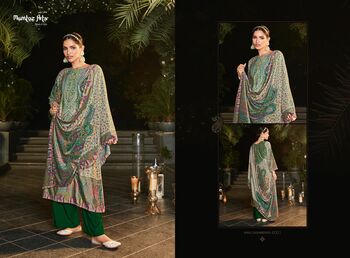 MUMTAZ ARTS KANI CASHMERES 6001-6006 PURE VELVET WINTER SUITS COLLECTION