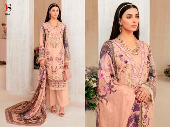 DEEPSY SUITS CHEVERON VOL 7 COTTON EMBROIDERY PAKISTANI SUITS CATALOGUE