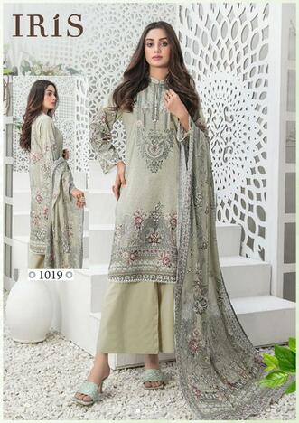 IRIS AFSANAH VOL 2 LUXURY HEAVY COTTON KARACHI SUITS BEST PRICE