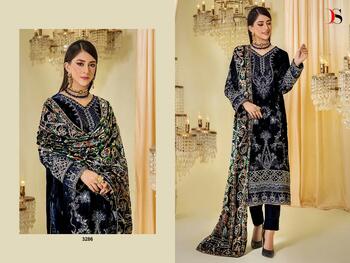 DEEPSY SANA SAFINAZ VELVET COLLECTION WINTER SUITS CATALOGUE