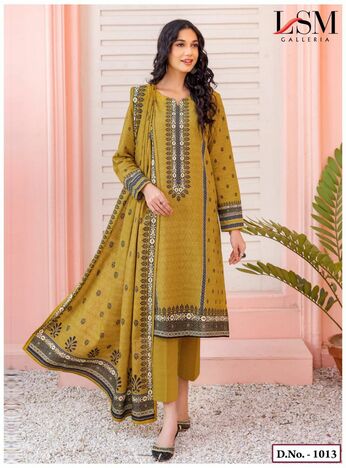 LSM GALLERIA PARIAN DREAM VOL 2 PURE LAWN KARACHI SUITS CATALOGUE