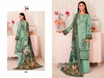 DEEPSY SUITS CHEVERON VOL 7 COTTON EMBROIDERY PAKISTANI SUITS CATALOGUE