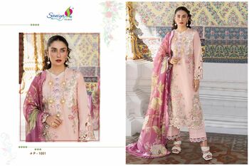 SANIYA TRENDZ MUSHQ VOL 10 COTTON CHIKANKARI EMBROIDERY SUITS