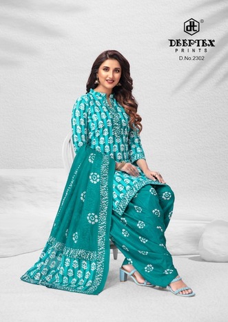 DEEPTEX BATIK PLUS VOL 23 COTTON SALWAR KAMEEZ DISTRIBUTOR IN SURAT 