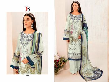 DEEPSY SUITS CHEVERON VOL 7 COTTON EMBROIDERY PAKISTANI SUITS CATALOGUE