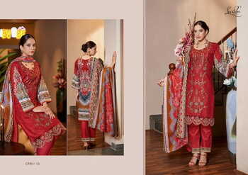 LEVISHA CHEVRON NX LAWN COTTON EMBROIDERY PAKISTANI SUITS