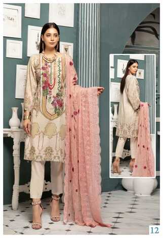 SANA SAFINAZ LUXURY LAWN COLLECTION VOL 11 PAKISTANI SUITS LATEST CATALOGUE