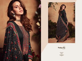 MUMTAZ ARTS RANGREZ VISCOSE JAM SATIN SALWAR SUITS NEW CATALOGUE