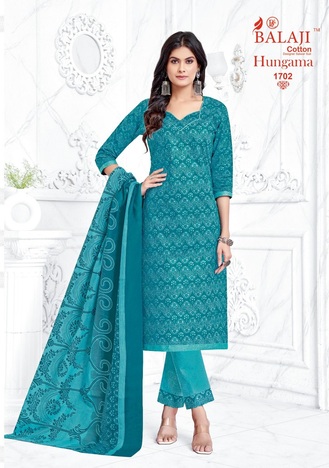 BALAJI COTTON HUNGAMA VOL 17 SALWAR KAMEEZ WHOLESALER