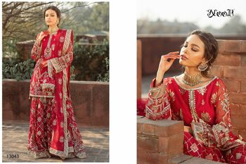 NOOR MARYAAM VOL 2 DESIGNER GEORGETTE PAKISTANI SUITS NEW CATALOGUE