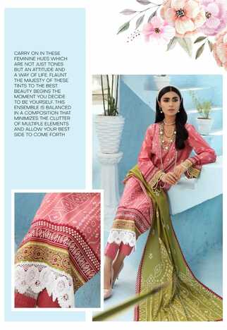 SANA SAFINAZ LUXURY LAWN COLLECTION VOL 11 PAKISTANI SUITS LATEST CATALOGUE