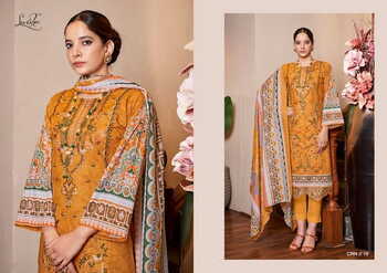 LEVISHA CHEVRON NX LAWN COTTON EMBROIDERY PAKISTANI SUITS