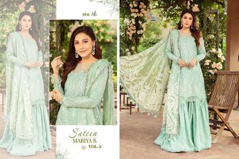 SHREE FABS SATEEN MARIYA B VOL 2 1931 TO 1934 PAKISTANI SUITS