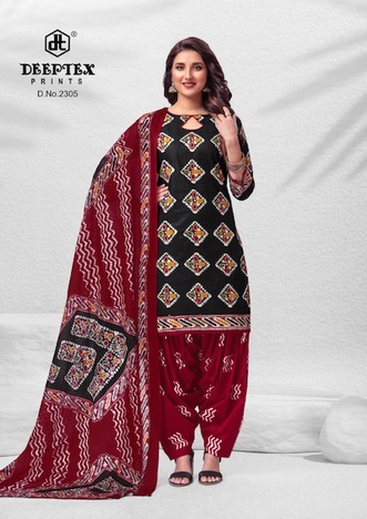 DEEPTEX BATIK PLUS VOL 23 COTTON SALWAR KAMEEZ DISTRIBUTOR IN SURAT 