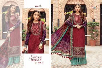 SHREE FABS SATEEN MARIYA B VOL 2 1931 TO 1934 PAKISTANI SUITS