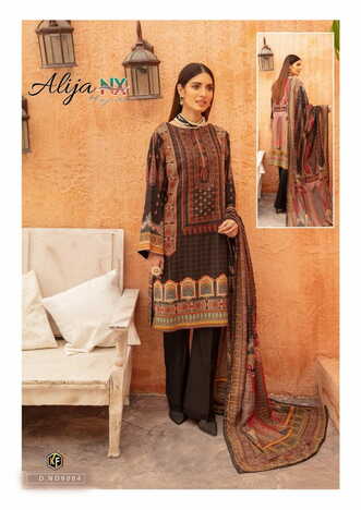 KEVAL FAB ALIJA VOL 9 NX COTTON KARACHI PRINTED SUITS SURAT