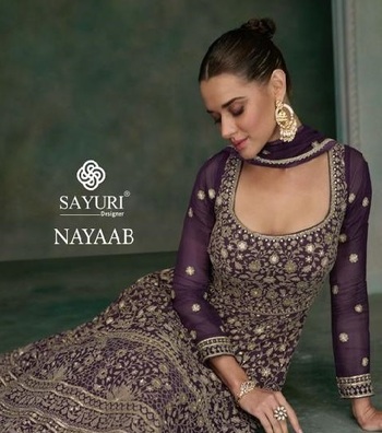 SAYURI DESIGNER NAYAAB GEORGETTE SALWAR KAMEEZ SUPPLIER IN SURAT