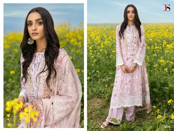 DEEPSY SUITS IMAGE CHIKANKARI 23 2 COTTON PRINT PAKISTANI SUITS