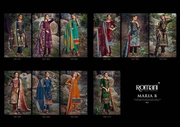 ROMANI MARIA B PASHMINA SUITS AT BEST PRICE IN INDIA