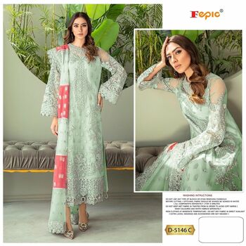 FEPIC ROSEMEEN D NO 5146 PAKISTANI SUITS