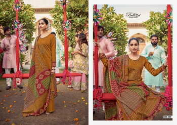 BELLIZA ITMINAAN PURE JAM COTTON PRINTED SUITS CATALOGUE