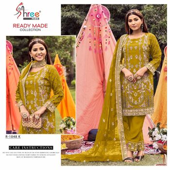 SHREE FABS SR 1048 READYMADE PAKISTANI SALWAR SUITS SURAT