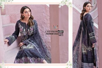 SHREE FABS CHEVRON REMIX PREMIUM COLLECTION VOL 2 PAKISTANI SUITS LATEST CATALOGUE 2022