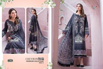 SHREE FABS CHEVRON REMIX PREMIUM COLLECTION VOL 2 PAKISTANI SUITS LATEST CATALOGUE 2022