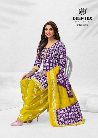 DEEPTEX BATIK PLUS VOL 23 COTTON SALWAR KAMEEZ DISTRIBUTOR IN SURAT 